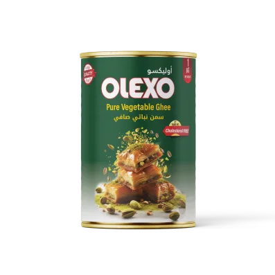 Olexo Group Malaysian vegetable ghee with animal flavour in a 1kg tin